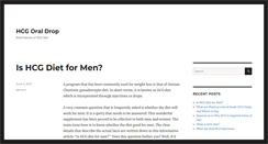 Desktop Screenshot of hcgoraldrop.com